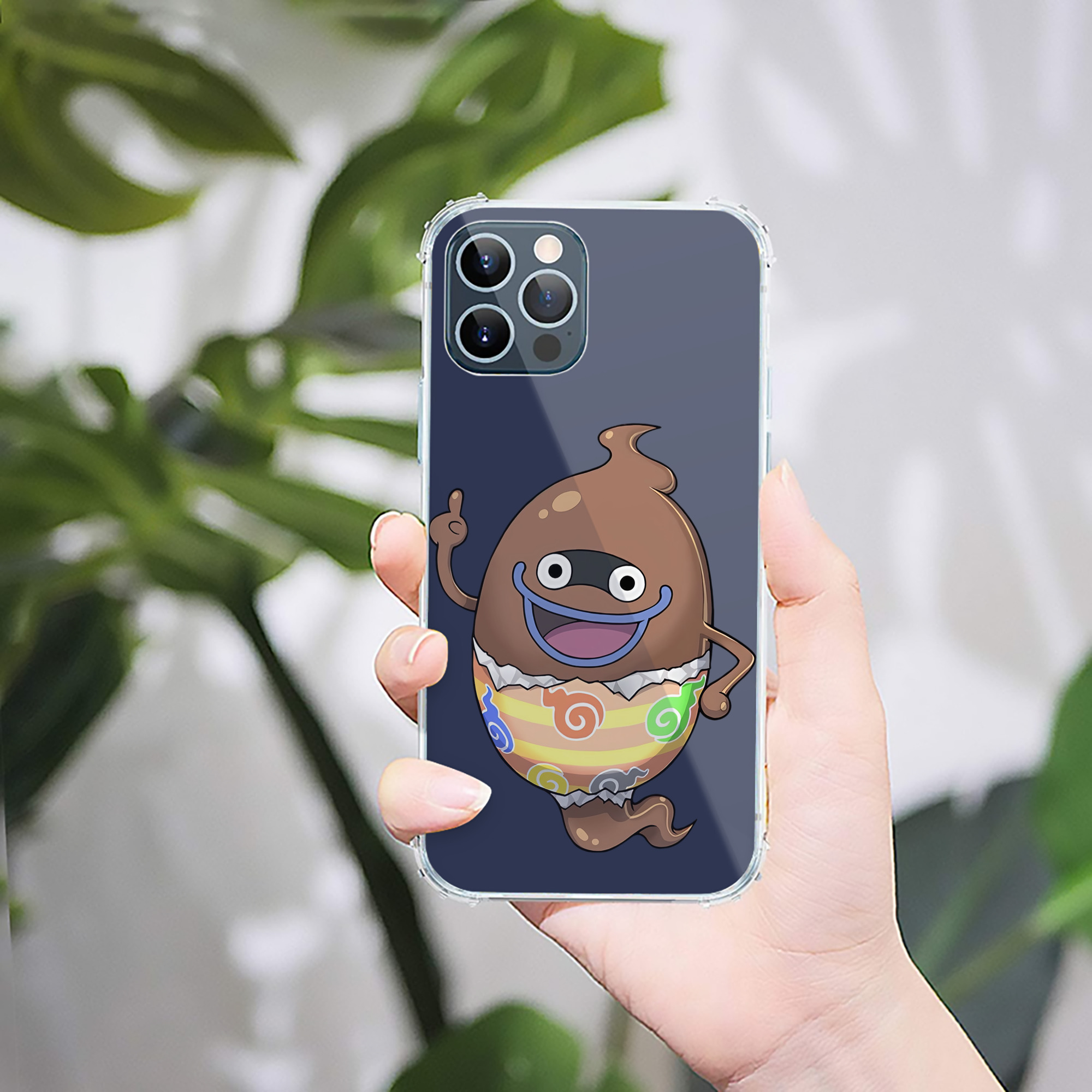 （画像用） 妖怪ウォッチ Yo-kai Watch 【iPhone 12シリーズ対応】透明スマホケース（クリアソフトケース）